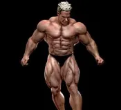 Jay Cutler 健美選奧林匹克先生3D列印模型stl資料檔案
