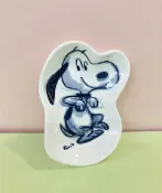 【震撼精品百貨】史奴比Peanuts Snoopy SNOOPY小碟子/醬油碟-踩#86288 震撼日式精品百貨