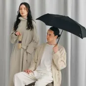 【Wpc.】官方直營CLASSIC中性素色120g碳纖維傘骨晴雨傘-多色(輕量傘/抗UV/耐風)