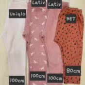 二手 女娃 女童（80-100cm)uniqlo/lativ/NET內搭褲
