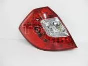 ＠Tokyo東京車燈部品＠HONDA JAZZ FIT 2008~2013 C型光柱紅白殼LED尾燈組