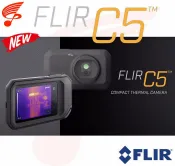 現貨可自取! 保固10年※台北快貨※美國原裝 FLIR C5 雲端Wi-Fi 觸控 口袋型熱感應攝影機 熱像儀