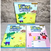 ➤〔特價出清〕近全新➤【CD線上聽】113年度 課本/習作 何嘉仁 國小 Fun world, Go go world