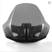可調整前防風玻璃 擋風玻璃適用於龐巴迪Can-Am Ryker 600/Ryker 900 灰色