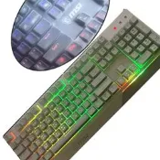 *樂源* 鍵盤膜 防塵套 適用於 微星 MSI VIGOR GK30 惠普 HP GK100 i-Rocks K65M