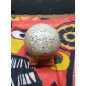 [繁星點點款] 泰國龍宮舍利 滿滿的舍利 龍宮舍利球 硬料喔 黑金剛血舍利共生 直徑約51mm (編號11)