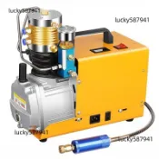(可開發票）新款水冷超高壓電動打氣機40mpa小型單槓消防潛水打氣充氣泵30mpa 不含運費