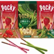 好市多 Pocky 百奇 夏季限定口味 雙層抹茶🍵 草莓粒粒🍓