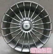【A-657】 17吋鋁圈 5孔114 5孔120 前後配 類 ALPINA 高亮銀 F10 F30 E60 E90