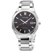 (店+)【CITIZEN 星辰】【柒號本舖】 CITIZEN星辰ECO DRIVE光動能鋼帶男錶-黑 / BM7620-83E