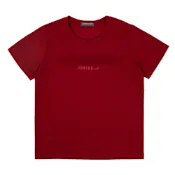 Crocodile Junior小鱷魚童裝- 鋼印LOGO上衣 ( C67403-01 大碼款)