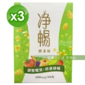 仁美良食 大漢酵素 淨暢酵素錠(90錠/瓶)x3
