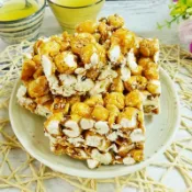 【食尚三味】古早味黑糖蓮子米香 250g/500g 黑糖米香 蓮子米香 爆玉米 爆米香 古早味零食 傳統米香 (古早味)