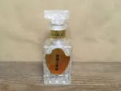 特價 WH23497【四十八號老倉庫】二手 早期 韓國 高麗人蔘粉 鑽石紋 玻璃瓶 玻璃罐 1瓶價【懷舊收藏拍片道具】