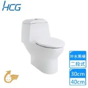 和成二段式上壓省水單體馬桶 C899GMUT〈不含安裝〉