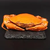 【三頓飯】熟凍爆卵母紅蟳(共12隻_2隻/約240g/包)