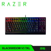 【三井3C購物網】【Razer 雷蛇】黑寡婦 V3 TKL RGB 機械鍵盤｜英文/綠軸