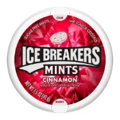 【山姆柑仔店】 Ice Breakers Mints 薄荷糖 (肉桂) 42g 圓盒 Cinnamon
