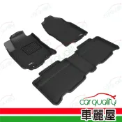 【車麗屋汽車百貨】【神爪卡固 3DMats】立體汽車腳踏墊 TOYOTA RAV4 2013~ (黑)