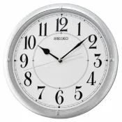 大高雄鐘錶城 seiko SK037 精工鐘 (QXA637S) 極簡風格滑動式秒針黑白標準鐘/31*5cm｜樂天領券現折★全館特惠中★指定刷卡回饋10%