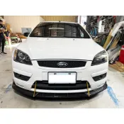 現貨 福特 FOCUS MK2 MK2.5 直上 競速版 水轉印卡夢 前下巴 前鏟 前定風翼 前擾流板 下擾流板 保險桿