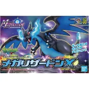 鋼普拉 eye攝影 【鋼普拉】現貨 BANDAI Pokémon PLAMO 收藏集 #36 噴火龍 X MEGA 進化 精靈寶可夢 含支架