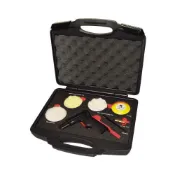 (店+)*韋恩工具* AOK 7件組 L型 3吋 氣動研磨機 迷你打臘機 RO DA機 偏心齒  APR-13255MK