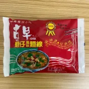 (店+)嚴選SHOP 古早蚵仔風味麵線 300g 傳統口味 懶人包 傳統小吃 蚵仔麵線 泡麵 麵線 調理包 湯頭 Z250