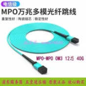 吉宅良品 【限時特賣】德國原裝正品 羅森伯格OM3萬兆7米40G光纖線12芯網線 多模MPO-MPO