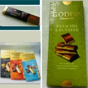 GODIVA 歌帝梵 杜拜風味 開心果夾心牛奶巧克力磚 醇享系列 〈〈獨家TT〉〉黑巧克力 精品巧克力 享受味覺奢華