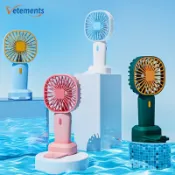 Mini Portable Handheld Fan/ USB Rechargeable Desktop Silent