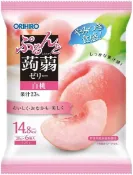 【DOKODEMO】ORIHIRO Orihiro Plandu Purunto 蒟蒻果凍 (白桃味 20g x 6 粒)