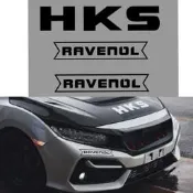 台灣現貨🔥喜美 CIVIC K12 K8 FD2 CIVIC8 CV9 k14 CV8 EK EK3 海拉風 側裙貼
