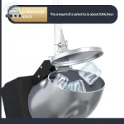 製冰機 110v製冰機 碎冰機 雪花沙冰機 刨冰機綿綿冰機家用商用電動全自動破冰機爆款 免運 可開發票 工廠直銷 售後保障 全館折扣 m5520