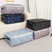 喜挖2店 牛津布收納袋裝被子的袋子衣物收納袋防潑水搬家大容量牢固打包袋