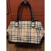 BURBERRY london 黑標格包手提包肩背包醫生包機車包托特包 TOTE
