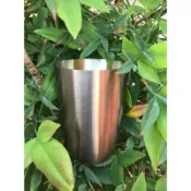 【鍍鈦接粉杯】不鏽鋼篩粉器 小飛馬600/610/601都適用 咖啡篩粉器 木質接粉器 聞香杯 湛藍 霧黑 雅白
