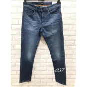 高雄凡賽斯歐洲精品 HUGO BOSS BOSS 深藍色 刷色 刷白 素面 牛仔褲 長褲