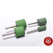 3mm帶柄柄橡膠磨頭 拋光輪海綿打磨頭 柱型磨頭
