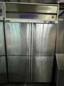 **福康冷凍餐飲設備** 中古4尺風冷機主加大全藏麵團櫃/1000L麵糰櫃/不銹鋼凍庫/深80CM/自動除霜/四門冰箱