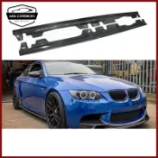 適用於BMW E92 E93 M3碳纖維側裙側擾流包圍改裝車配件外飾