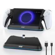 【小任電玩】 免運 現貨 良值《PS Portal 充電座》磁吸充電座 不能裝殼 裝套 即插即充 充電底座 收納架 支架