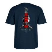 Powell Peralta x 李小龍 Skull & Nunchucks - Navy T恤