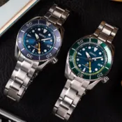 SEIKO精工GMT兩地時間/光動能200米潛水錶  相撲系列44mm