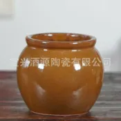 全球選品1館 生活百貨 廠土罐鹽焗煨湯瓦罐商用耐高溫煨鴨罐煨雞罈子儲物罐豬油罐無