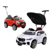(店+)【i-Smart】BMW滑步車 MINI Cooper手推車 Push Car(附推桿｜原廠授權｜嚕嚕車｜寶寶生日禮物)