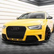 Audi A4 S4 S-Line B8 RS4 前下 後下 側裙 鴨尾 下巴 Maxton Design 【YG】