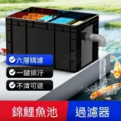 免運✨隨發票🔥魚池水循環系統過濾器設備魚塘養魚戶外大型水池淨水週轉箱過濾箱 不鏽鋼魚池過濾 魚缸過濾器 魚池過濾器