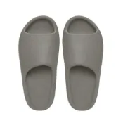 (店+)【adidas 愛迪達】YEEZY SLIDE YS-01 鐵灰 YE KANYE WEST 拖鞋 鋸齒 休閒拖鞋 YS-01