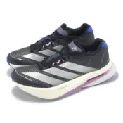 adidas 慢跑鞋 Adizero Boston 13 W 女鞋 黑 銀 緩震 運動鞋 愛迪達 JS4950